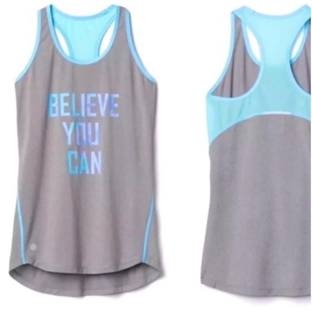 Athleta Girl's 'Believe You Can" Tank Top L (12)
